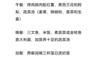 篮球运动员的赛前赛后饮食搭配技巧:如何通过科学膳食提升竞技表现